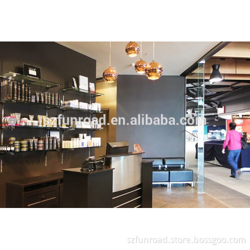 Newest Arrival Shopping Cosmetic Display Couinter For Makeup Showcase